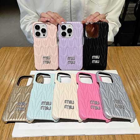 miumiu風 iphone 15 