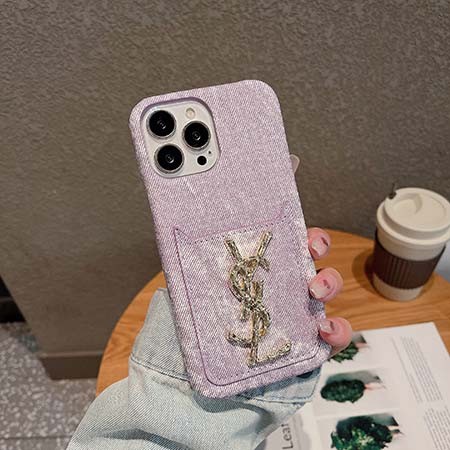 斜めがけ ブランド イヴサンローラン風 アイホン 14plus スマホケース 