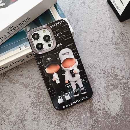 赤黒 ブランド スマホケース