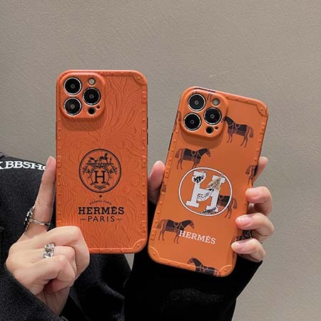 ハイブランド エルメス風 アイフォン15 ケース 