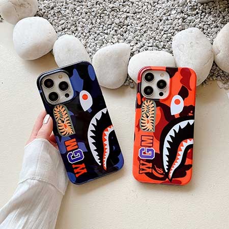 アイフォン 14面白いケースBape