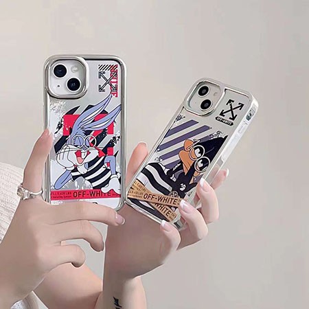 アイホン 15プラス ケース オフホワイト 