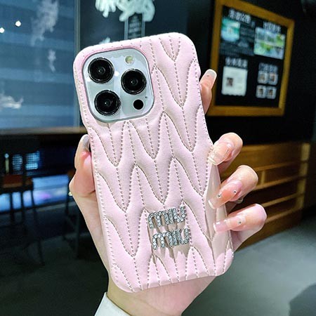 miumiu風 iphone 15 
