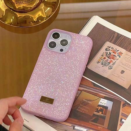 ブランド 携帯ケース アイフォン14プロ swarovski スワロフスキー 