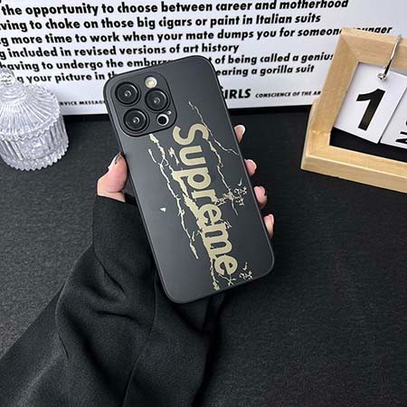 supreme カバー アイフォン 15プロ max 