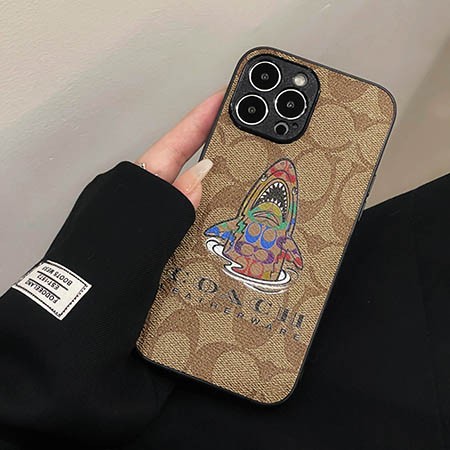 革製ケースアイフォーン14 Pro Coach