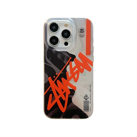 ブランド stussy iphone 15 スマホケース 