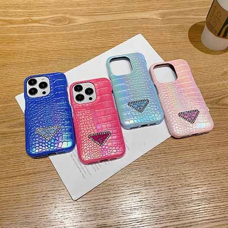 ハイブランド カバー iphone15 prada風  新発売