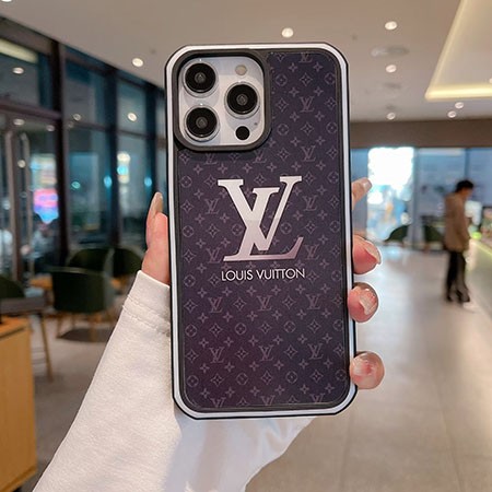 迷彩グリーン ブランド vuitton風 アイホン 14pro ケース 