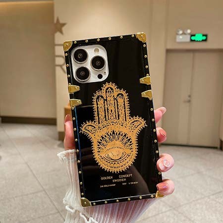 チェック柄 iphone15 ヴェルサーチ ケース 