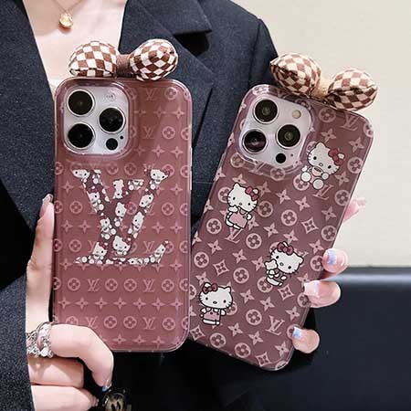PE ルイヴィトン風 ケース アイホン 15plus 