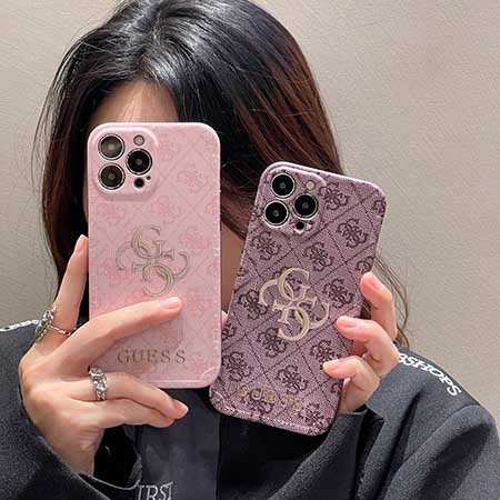 ハイブランド ゲス風 iphone15 スマホケース 