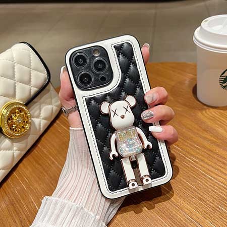 bearbrick風 アイフォーン15プロmax スマホケース 