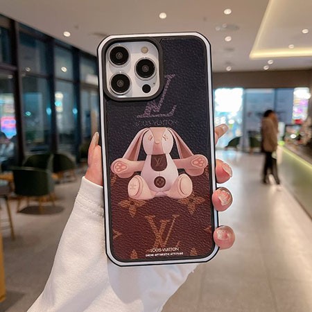 迷彩グリーン ブランド vuitton風 アイホン 14pro ケース 
