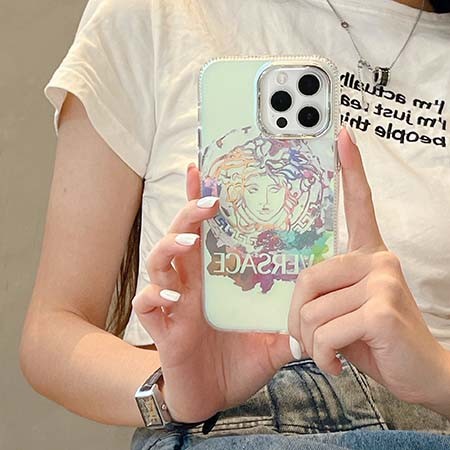 ヴェルサーチ versace アイフォーン 15plus ケース 