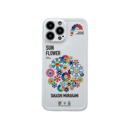 大人気 ハイブランド murakami sunflower アイホン15プラス 携帯ケース 