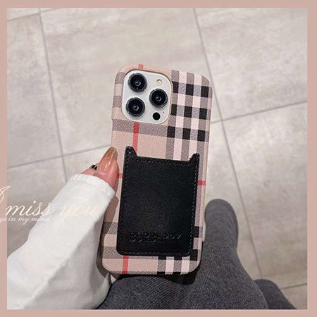 ブランド burberry アイフォン 15プラス スマホケース 