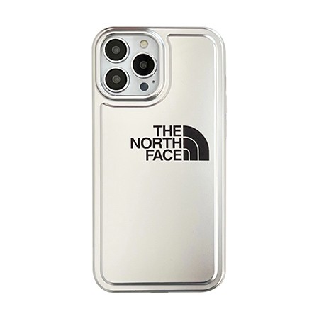 the north face iphone 16proスマホケース ブランドロゴ