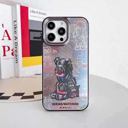 ベアブリック風 アイホン 15プロ スマホケース