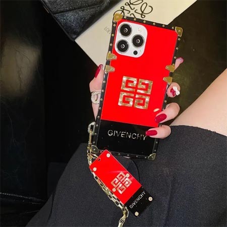 皮製 アイフォン15pro ジバンシー ケース 