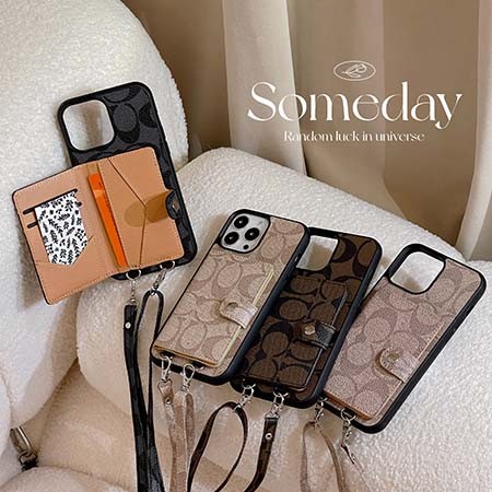 ブランド カバー アイホン14 coach コーチ 