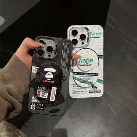 ラインストーン付き ブランド カバー iphone15 
