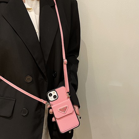 ハイブランド カバー iphone14pro プラダ風 