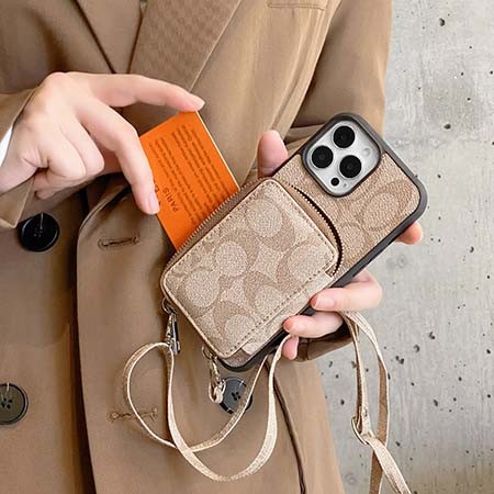 ハイブランド コーチ coach  iphone14plus ケース 