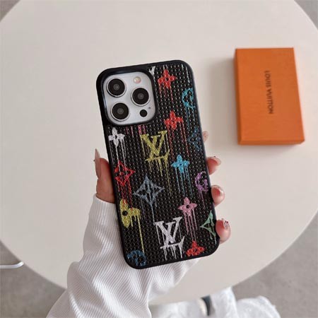 lv 革 アイフォン 16プロ スマホケース