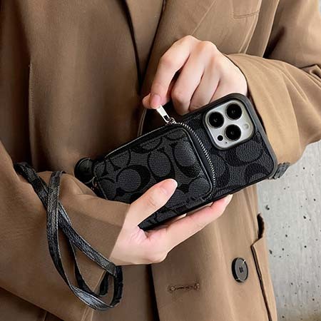 ハイブランド コーチ coach  iphone14plus ケース 