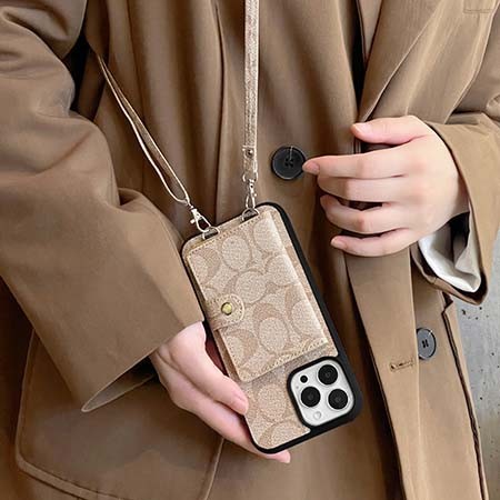 ブランド カバー アイホン14 coach コーチ 