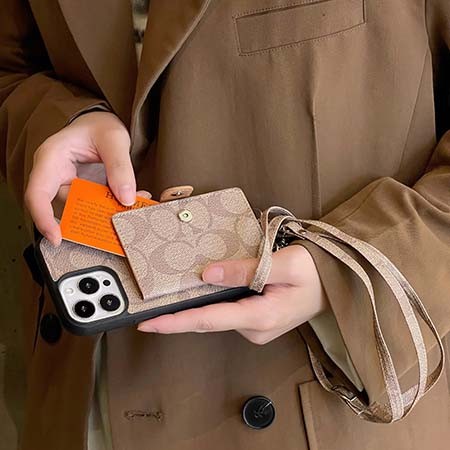 ブランド カバー アイホン14 coach コーチ 