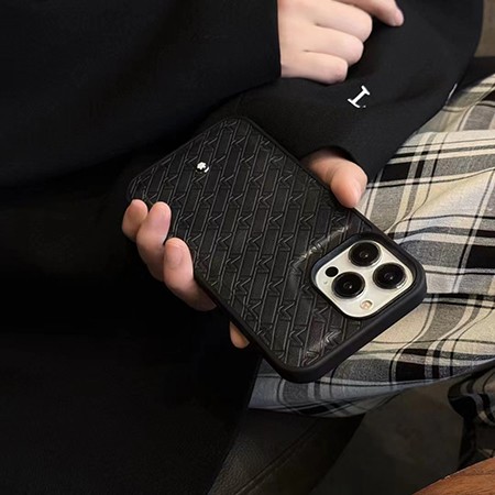 ハイブランド スマホケース iphone15promax montblanc風 