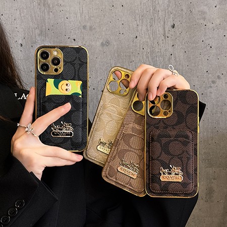 coach風 アイフォン 15 ケース 