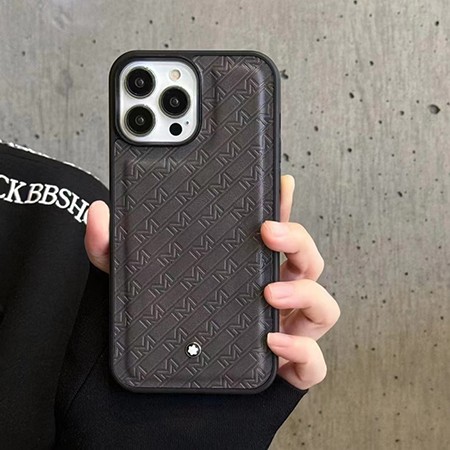 ハイブランド スマホケース iphone15promax montblanc風 