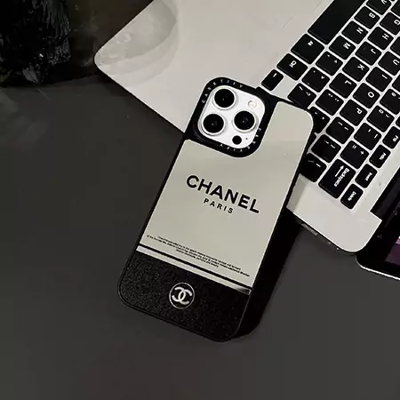 chanel風 iphone 16ケース 鏡付き