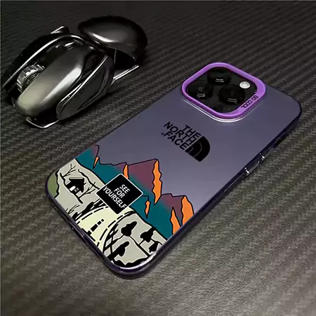 TPU the north face スマホケース アイフォーン15 