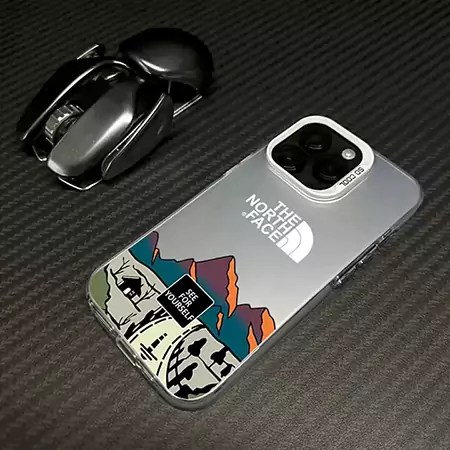 TPU the north face スマホケース アイフォーン15 