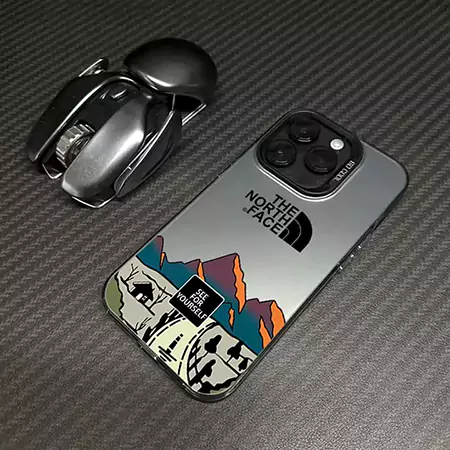 TPU the north face スマホケース アイフォーン15 