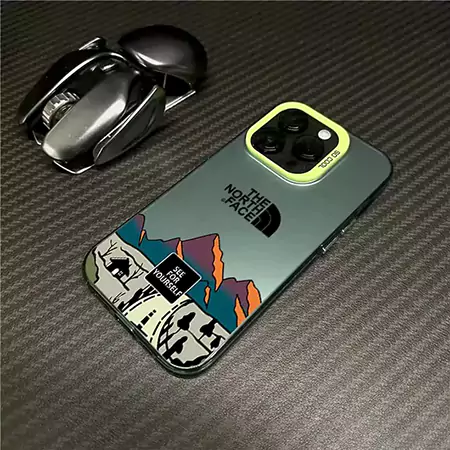 TPU the north face スマホケース アイフォーン15 
