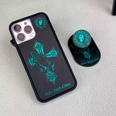 マグネット式 chrome hearts アイフォン 16 スマホケース