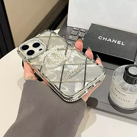 chanel風 半透明 アイフォーン 16 スマホケース