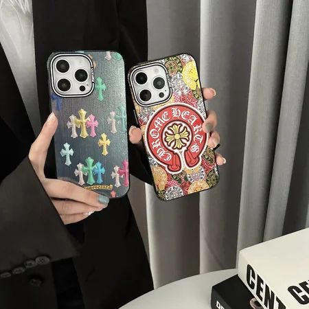 iphone17カップル iphone16 携帯ケース クロームハーツ chrome hearts 