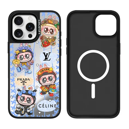 iphone17ブランド カバー アイフォン16プラス セリーヌ風 