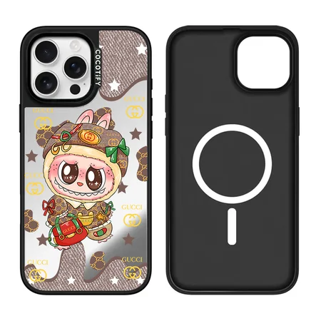 iphone17ブランド カバー アイフォン16プラス セリーヌ風 