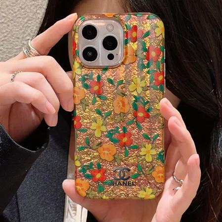 iphone 16 ケース シャネル風 
