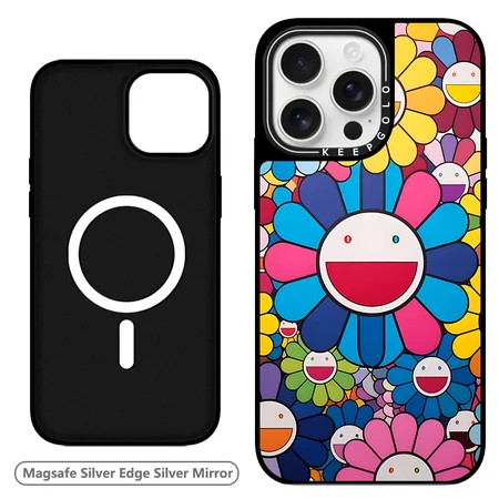 iphone17アイフォン17pro カバー murakami sunflower カイカイキキ 