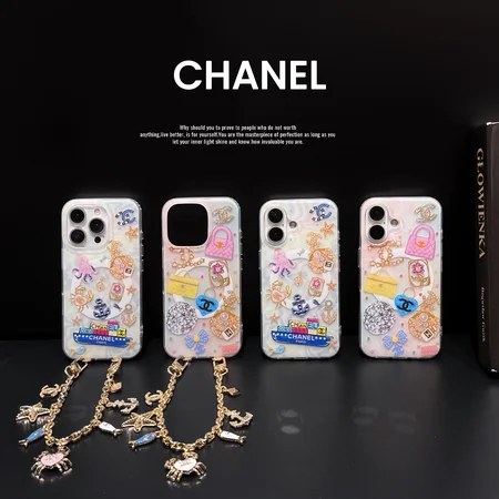 iphone17アイフォーン17pro 携帯ケース chanel  イエロー
