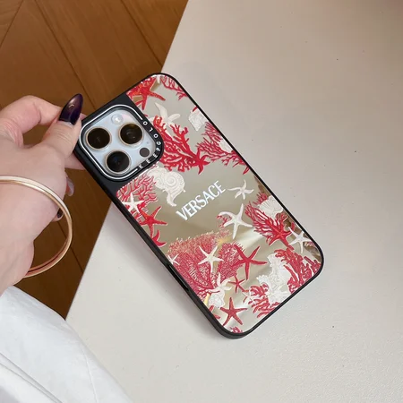 iphone17versace風 iphone17pro max カバー 