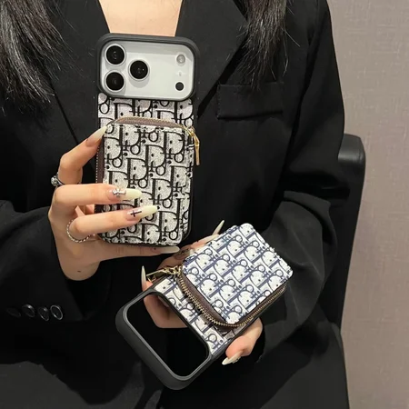 iphone17ディオール風 スマホケース iphone17  白黒